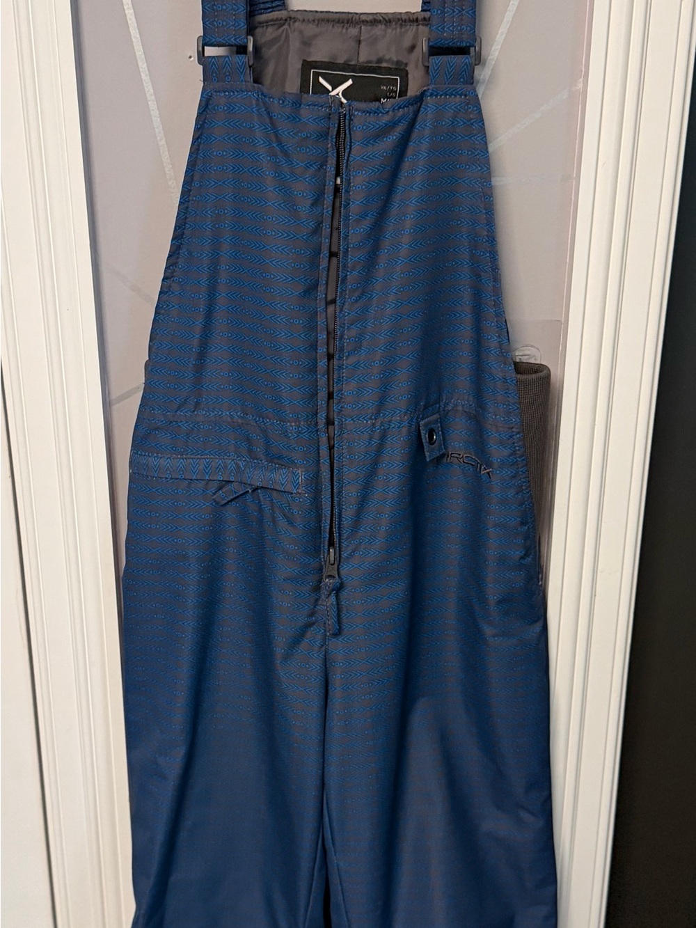 Kids Arctix Blue Insulated Snow Bib Pants size M